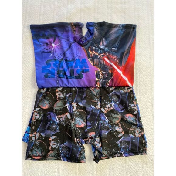 STAR WARS Boys Size 10 4-Pack Athletic Boxer Briefs - Picture 4 of 9